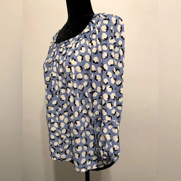 POPSUGAR NWOT‎ Knit Squareneck Peasant Top - Picture 4 of 8